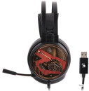 Наушники с микрофоном A4 Bloody G650S черный/бронзовый 2м мониторные USB оголовье (G650S)2