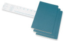 Блокнот Moleskine CAHIER JOURNAL CH018B44 Large 130х210мм обложка картон 80стр. нелинованный голубой (3шт)3