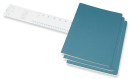 Блокнот Moleskine CAHIER JOURNAL CH021B44 XLarge 190х250мм обложка картон 120стр. линейка голубой (3шт)3