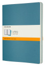 Блокнот Moleskine CAHIER JOURNAL CH021B44 XLarge 190х250мм обложка картон 120стр. линейка голубой (3шт)5