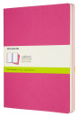 Блокнот Moleskine CAHIER JOURNAL CH023D17 XLarge 190х250мм обложка картон 120стр. нелинованный розовый неон (3шт)5