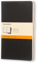 Блокнот Moleskine CAHIER JOURNAL QP316 Large 130х210мм обложка картон 80стр. линейка черный (3шт)6