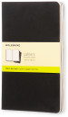 Блокнот Moleskine CAHIER JOURNAL QP318 Large 130х210мм обложка картон 80стр. нелинованный черный (3шт)6