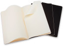 Блокнот Moleskine CAHIER JOURNAL QP318 Large 130х210мм обложка картон 80стр. нелинованный черный (3шт)8