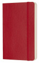 Блокнот Moleskine CLASSIC SOFT QP613F2 Pocket 90x140мм 192стр. нелинованный мягкая обложка красный2