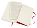 Блокнот Moleskine CLASSIC SOFT QP613F2 Pocket 90x140мм 192стр. нелинованный мягкая обложка красный5