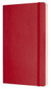 Блокнот Moleskine CLASSIC SOFT QP617F2 Large 130х210мм 192стр. клетка мягкая обложка красный2