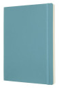 Блокнот Moleskine CLASSIC SOFT QP621B35 XLarge 190х250мм 192стр. линейка мягкая обложка голубой4