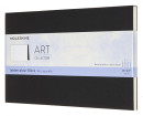 Блокнот для акварели Moleskine ART WATERCOLOR ARTWBL3 Large 130х210мм 20стр. мягкая обложка черный3