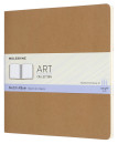 Блокнот для рисования Moleskine ART CAHIER SKETCH ALBUM ARTSKA5P3 190x190мм обложка картон 88стр. бежевый5