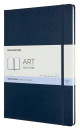 Блокнот для рисования Moleskine ART SKETCHBOOK ARTBF832B20 A4 96стр. твердая обложка синий сапфир4