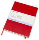 Блокнот для рисования Moleskine ART SKETCHBOOK ARTBF832F2 A4 96стр. твердая обложка красный3