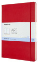 Блокнот для рисования Moleskine ART SKETCHBOOK ARTBF832F2 A4 96стр. твердая обложка красный4
