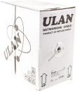 Кабель ULAN UEC-UU004-5E-PVC-GY U/UTP 4 пары, Кат.5e, 100МГц, одножильный, BC (чистая медь), внутренний, PVC нг(B), серый, 305м2