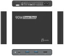 USB-C™ док-станция j5create со встроенным блоком питания 90 Вт.7