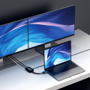 Адаптер Satechi Type-C Dual HDMI Adapter для MacBook с двумя портами USB-C (2018-2020 MacBook Pro, 2018-2020 MacBook Air, 2018 Mac Mini). Порты 2 x HDMI 4K 60Hz, 1 x USB-C PD. Цвет серый космос.5