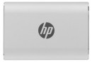 Портативный твердотельный накопитель HP P500, USB 3.2 gen.2 / USB Type-C / USB Type-A, OTG, 120 ГБ, R370/W110, серебряный