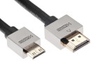 Кабель HDMI-19M --MiniHDMI-19M ver 2.0+3D/Ethernet,1.5m метал разъемы VCOM <CG506AC-1.5M>