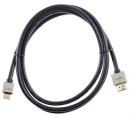 Кабель HDMI-19M --MiniHDMI-19M ver 2.0+3D/Ethernet,1.5m метал разъемы VCOM <CG506AC-1.5M>2