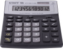 Калькулятор настольный STAFF STF-888-12-BS 12-разрядный серый/черный 2504512