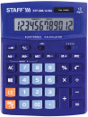 Калькулятор настольный STAFF STF-888-12-BU 12-разрядный синий 250455