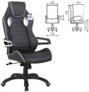 Кресло для геймеров BRABIX "Techno Pro GM-003" чёрный серый2
