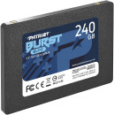 Твердотельный накопитель SSD 2.5" 240 Gb Patriot Burst Elite Read 450Mb/s Write 320Mb/s 3D NAND TLC3