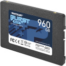 Твердотельный накопитель SSD 2.5" Patriot 960GB Burst Elite <PBE960GS25SSDR> (SATA3, up to 450/320Mbs, 800TBW, 7mm)2