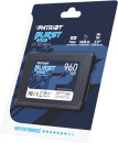 Твердотельный накопитель SSD 2.5" Patriot 960GB Burst Elite <PBE960GS25SSDR> (SATA3, up to 450/320Mbs, 800TBW, 7mm)8
