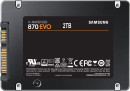 Твердотельный накопитель SSD 2.5" 2 Tb Samsung 870 EVO Series Read 560Mb/s Write 530Mb/s 3D V-NAND MZ-77E2T0BW4