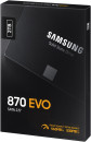 Твердотельный накопитель SSD 2.5" 2 Tb Samsung 870 EVO Series Read 560Mb/s Write 530Mb/s 3D V-NAND MZ-77E2T0BW6