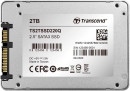 Твердотельный накопитель SSD 2.5" 2 Tb Transcend SSD220Q Read 550Mb/s Write 500Mb/s 3D QLC NAND TS2TSSD220Q4