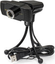 Exegate EX287378RUS Веб-камера ExeGate BusinessPro C922 HD Tripod (матрица 1/3" 1,3 Мп, 1280х720, 720P, 30fps, 4-линзовый объектив, USB, микрофон с шумоподавлением, универсальное крепление, штатив Fle3