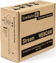 Exegate EX287380RUS Веб-камера ExeGate Stream C940 2K T-Tripod (матрица 1/3" 5Мп, 2560x1440, 30fps, 4-линзовый объектив, ручной фокус, USB, микрофон с шумоподавлением,поворотное крепление5