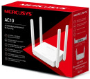 Wi-Fi роутер Mercusys AC10 802.11abgnac 1167Mbps 2.4 ГГц 5 ГГц 2xLAN RJ-45 белый4