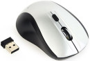 Мышь беспроводная Gembird MUSW-420-4 серебристый чёрный USB + радиоканал2