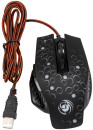 Мышь MGK-11U Dialog Gan-Kata - игровая, 6 кнопок + ролик , 7-ми цветная подсветка, USB, черная4
