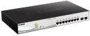 D-Link DGS-1210-10MP/FL1A Управляемый коммутатор 2 уровня с 8 портами 10/100/1000Base-T и 2 портами 1000Base-X SFP (8 портов с поддержкой PoE 802.3af/802.3at (30 Вт), PoE-бюджет 130 Вт)2