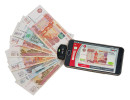 Детектор банкнот DoCash Moby 11386 автоматический рубли2