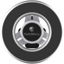Автомобильный магнитный держатель SwitchEasy MagMount Car Mount для iPhone 12 на вентиляционную решетку. Цвет: серебряный.3