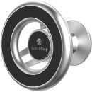 Автомобильный магнитный держатель SwitchEasy MagMount Car Mount для iPhone 12. Цвет: серебряный.2