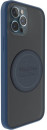 Магнитное крепление SwitchEasy MagDoka Mounting Disc для зарядного устройства Apple MagSafe. Совместим с Apple iPhone 12&11. Внешняя отделка: полиуретан. Цвет: синий.2