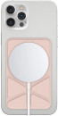 Магнитное крепление-подставка SwitchEasy MagStand Leather Stand для зарядного устройства Apple MagSafe. Совместимо с Apple iPhone 12&11. Внешняя отделка: искусственная кожа (полиуретан). Цвет: розовый.2