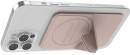 Магнитное крепление-подставка SwitchEasy MagStand Leather Stand для зарядного устройства Apple MagSafe. Совместимо с Apple iPhone 12&11. Внешняя отделка: искусственная кожа (полиуретан). Цвет: розовый.3