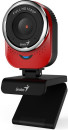 GENIUS QCam 6000, red, Full-HD 1080p webcam, universal clip, 360 degree swivel, USB, built-in microphone, rotation 360 degree, tilt 90 degree2