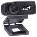 Web-Camera GENIUS FaceCam 1000X v2, 720p, 30 fps, bulld-in microphone, manual focus. Black3