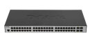 DGS-3000-52X/B2A Управляемый L2 коммутатор с 48 портами 10/100/1000Base-T и 4 портами 10GBase-X SFP+, RTL {3}, (451805)2
