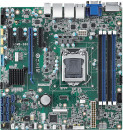 ASMB-586G2-00A1,  Advantech LGA 1151 Intel® Xeon® E &amp; 8th/9th Generation Core™ MicroATX Server Board with 4 DDR4, 4 PCIe, 6 USB 3.1, 8 SATA3, Dual LANs, IPMI