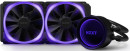 Kraken X63 RGB [RL-KRX63-R1] 280mm AIO Liquid Cooler with Aer RGB and RGB LED, RTL {6}5