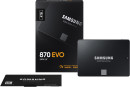 Твердотельный накопитель SSD 2.5" 4 Tb Samsung 870 EVO Read 560Mb/s Write 530Mb/s 3D NAND TLC MZ-77E4T0BW6